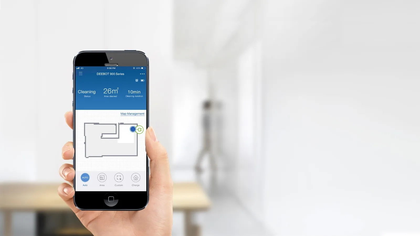 Controllo totale con l’App ECOVACS