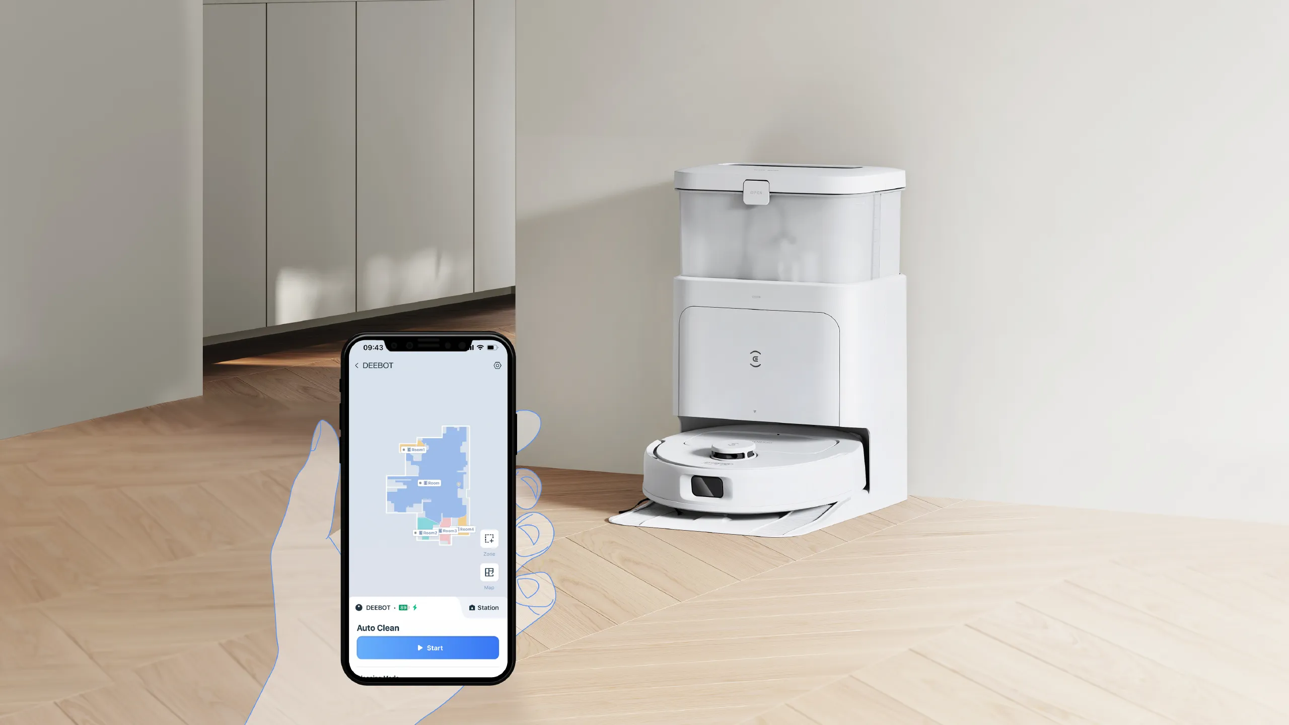 Introducing intuitive cleaning powered by carefully designed user-friendliness.